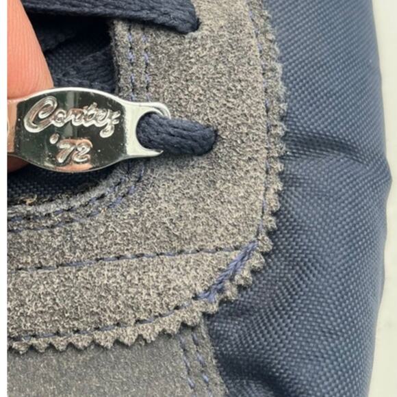 Nike Cortez Navy Blue White Gray Suede Leather Classic Sneakers Men's Size 11.5 - Picture 9 of 9